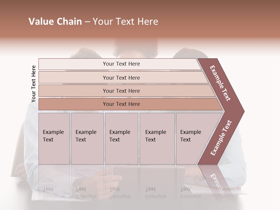 Leadership Team Three PowerPoint Template