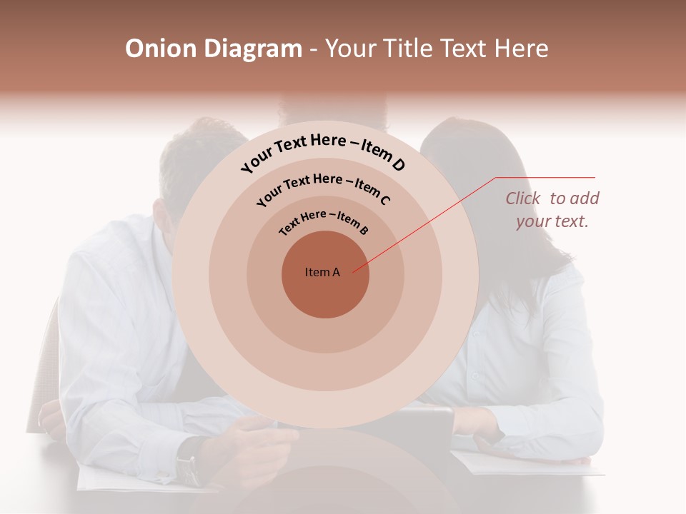 Leadership Team Three PowerPoint Template