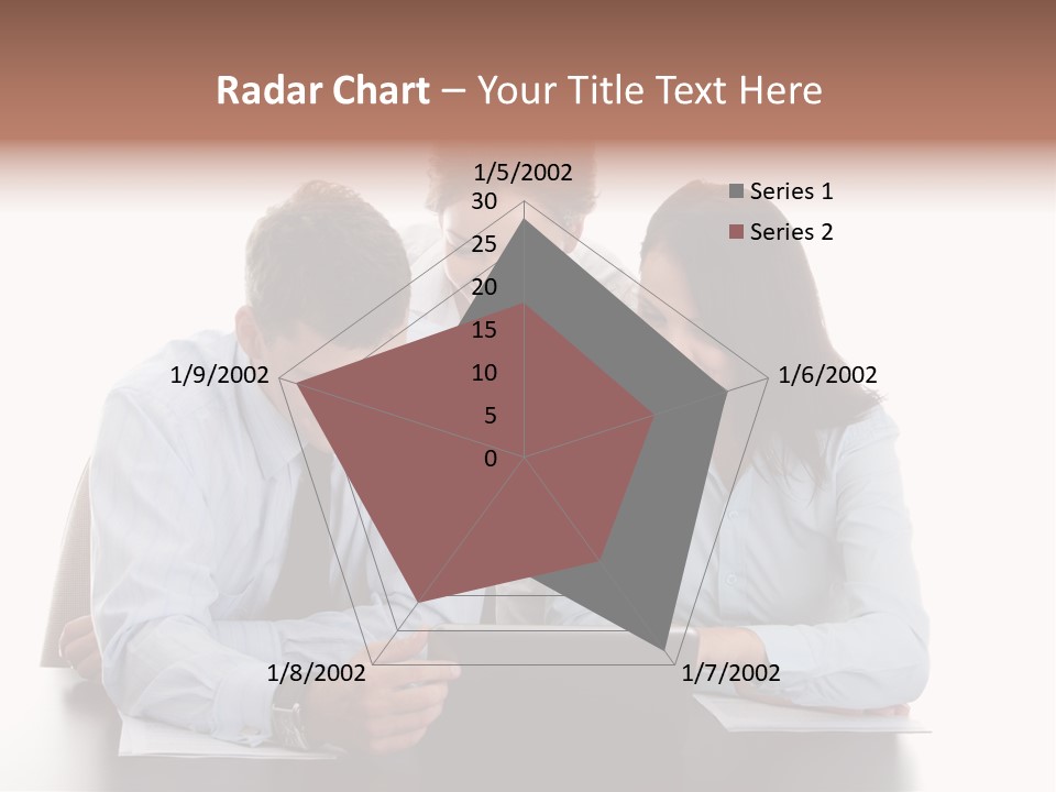 Leadership Team Three PowerPoint Template