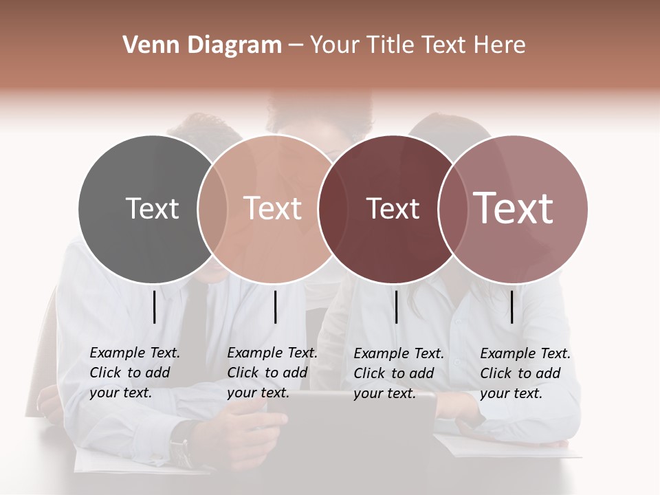 Leadership Team Three PowerPoint Template