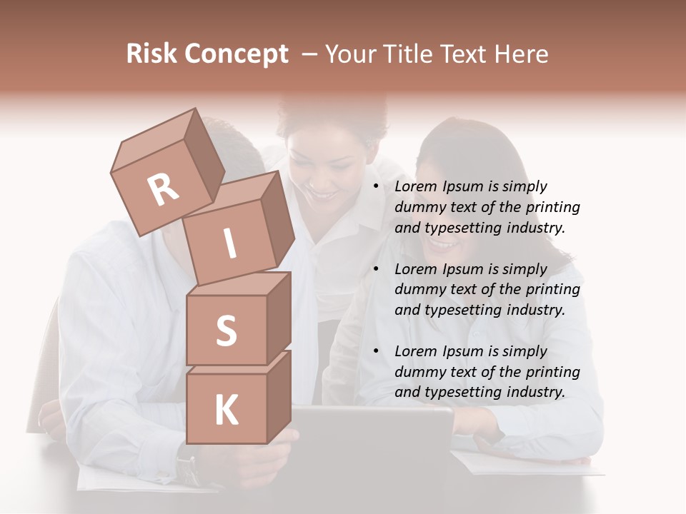 Leadership Team Three PowerPoint Template