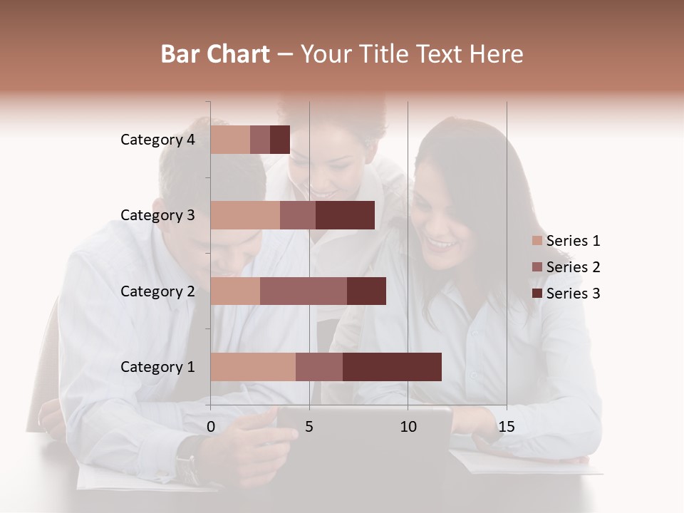 Leadership Team Three PowerPoint Template