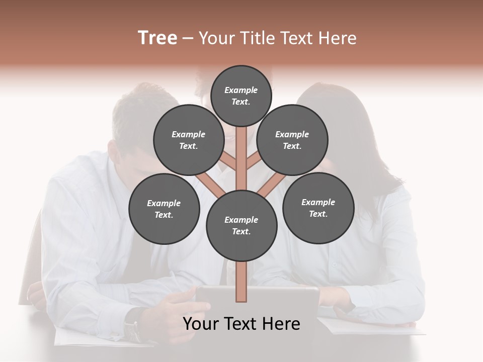 Leadership Team Three PowerPoint Template