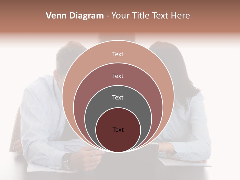 Leadership Team Three PowerPoint Template