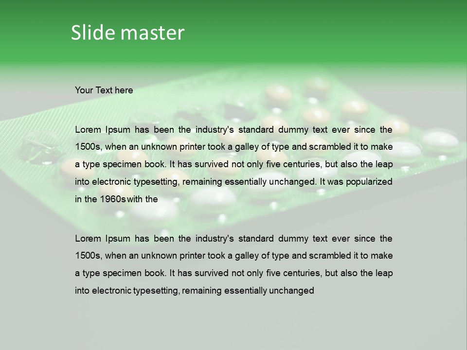 Control Female Pack PowerPoint Template