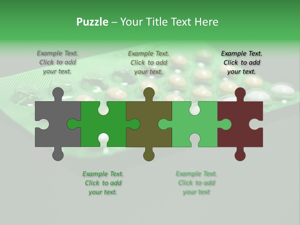 Control Female Pack PowerPoint Template