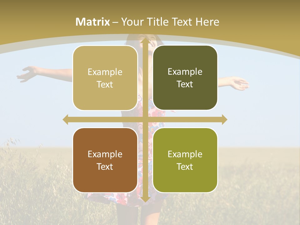 Summertime Beauty Positivity PowerPoint Template