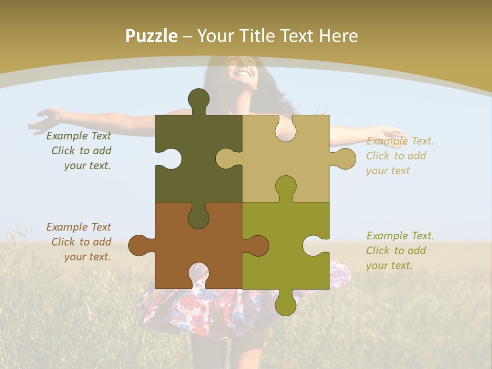 Summertime Beauty Positivity PowerPoint Template