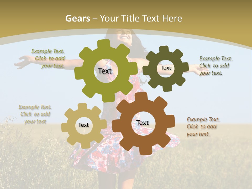 Summertime Beauty Positivity PowerPoint Template