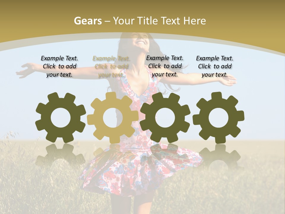 Summertime Beauty Positivity PowerPoint Template