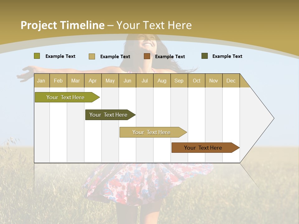 Summertime Beauty Positivity PowerPoint Template