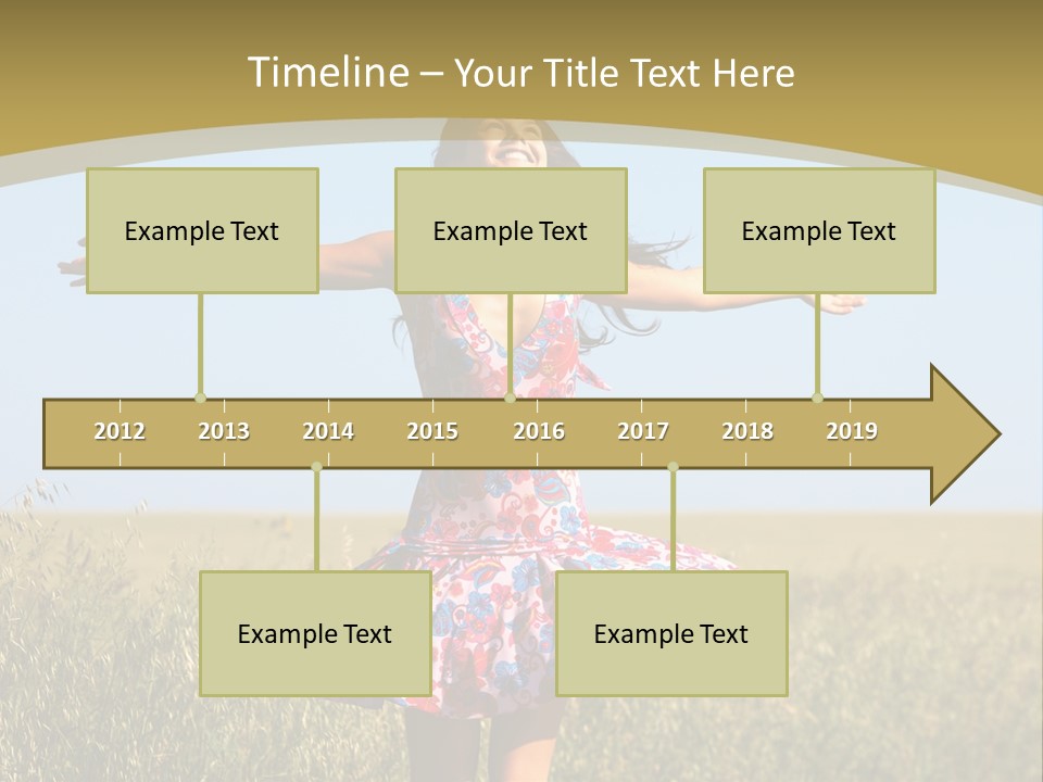 Summertime Beauty Positivity PowerPoint Template