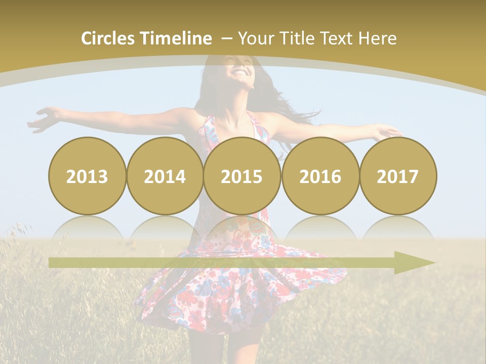 Summertime Beauty Positivity PowerPoint Template