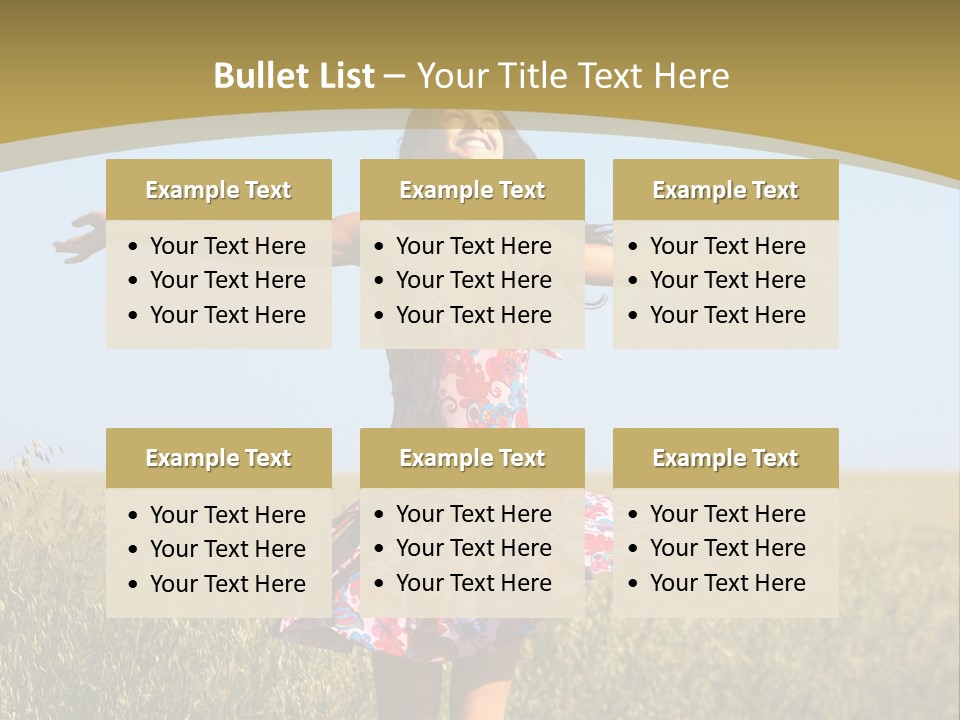 Summertime Beauty Positivity PowerPoint Template