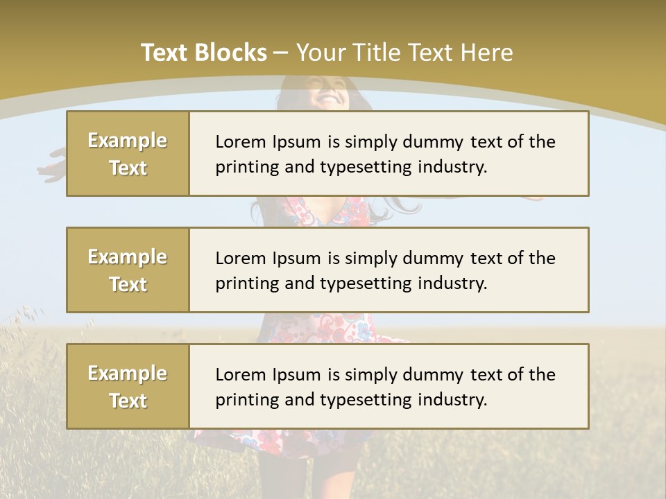 Summertime Beauty Positivity PowerPoint Template