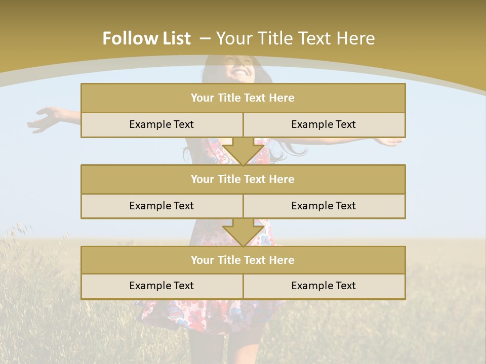 Summertime Beauty Positivity PowerPoint Template