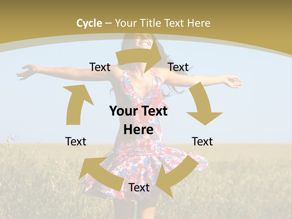 Summertime Beauty Positivity PowerPoint Template