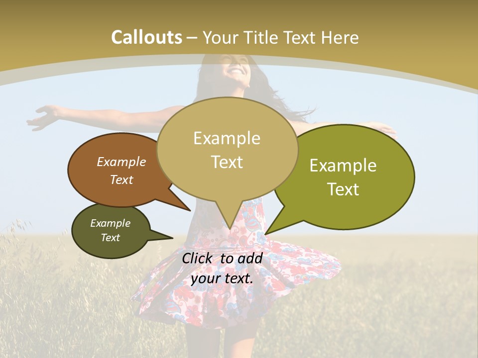 Summertime Beauty Positivity PowerPoint Template