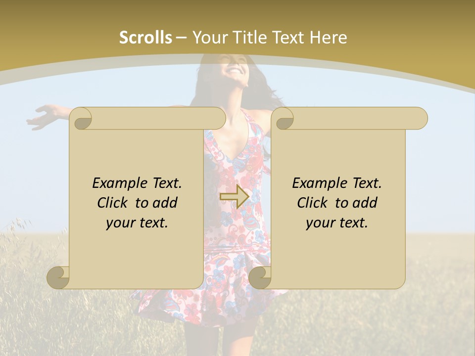 Summertime Beauty Positivity PowerPoint Template