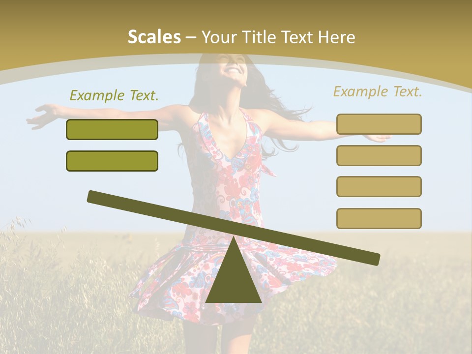 Summertime Beauty Positivity PowerPoint Template