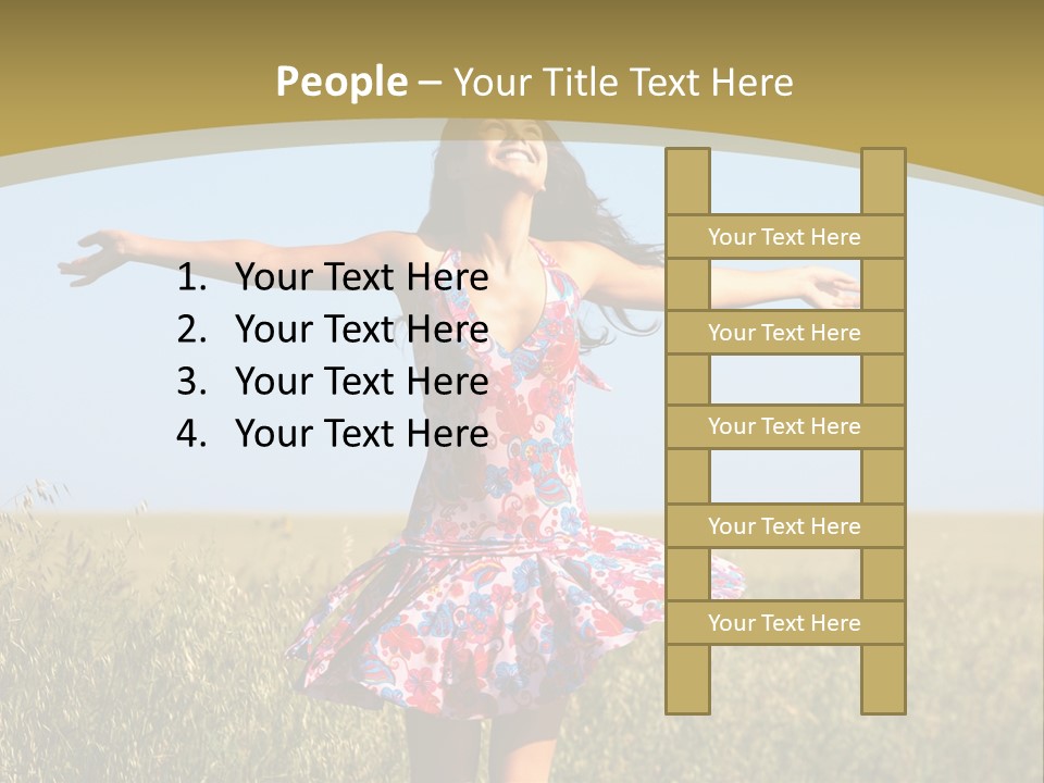 Summertime Beauty Positivity PowerPoint Template