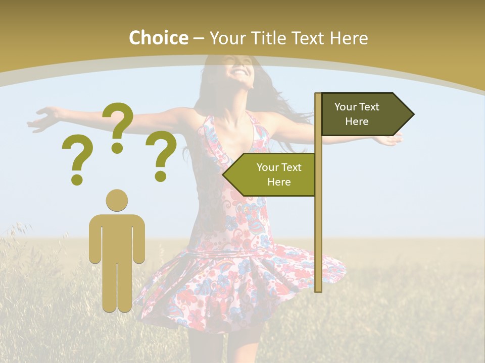 Summertime Beauty Positivity PowerPoint Template