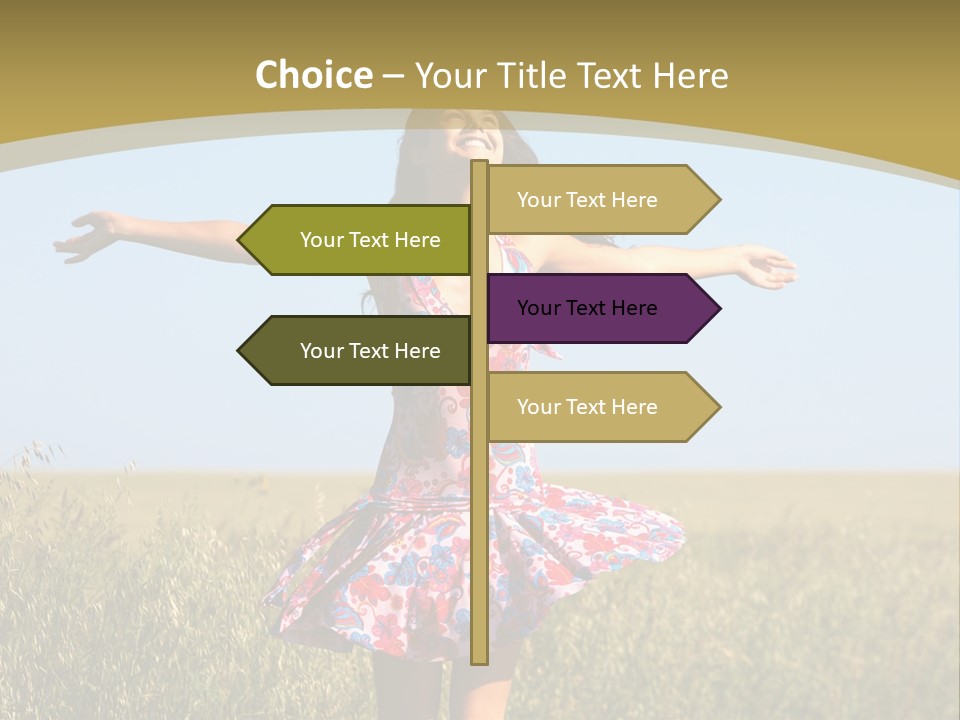 Summertime Beauty Positivity PowerPoint Template