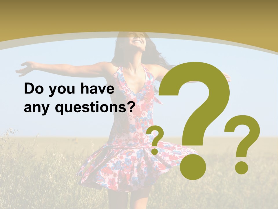 Summertime Beauty Positivity PowerPoint Template