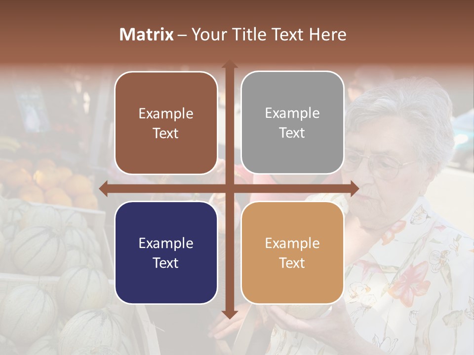 Security Woman Person PowerPoint Template