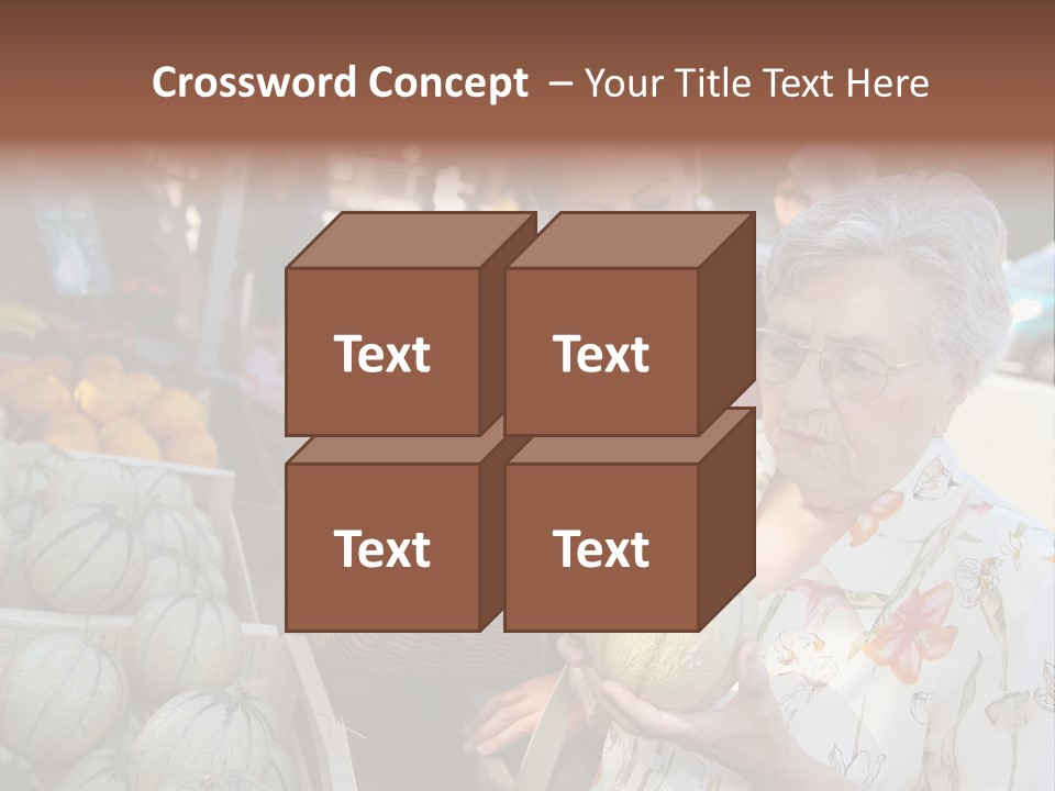 Security Woman Person PowerPoint Template