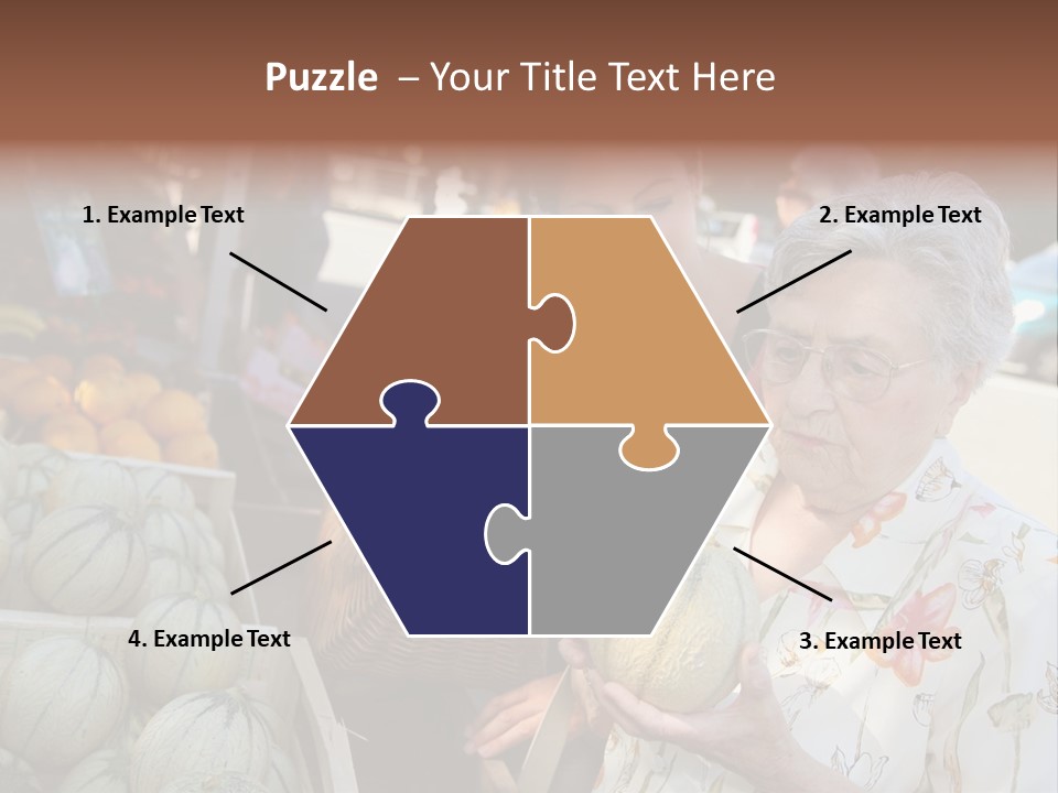 Security Woman Person PowerPoint Template