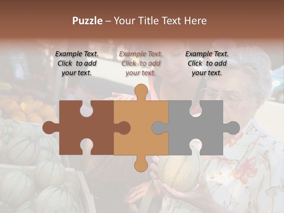 Security Woman Person PowerPoint Template