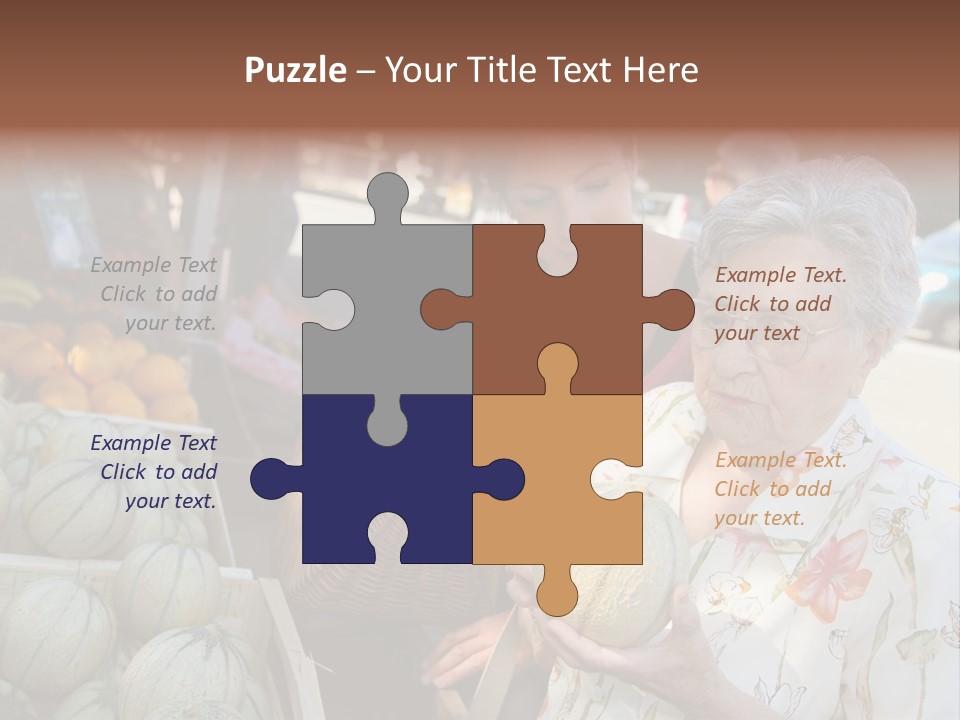 Security Woman Person PowerPoint Template