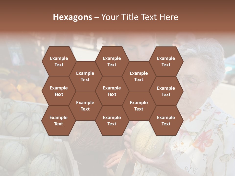 Security Woman Person PowerPoint Template