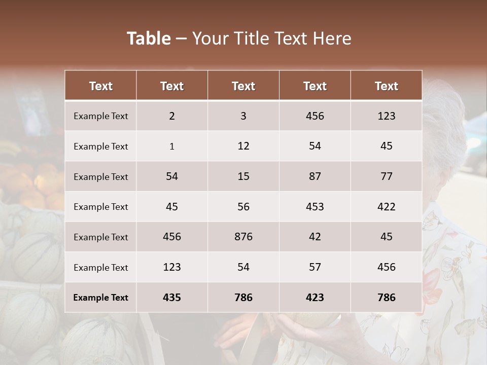 Security Woman Person PowerPoint Template