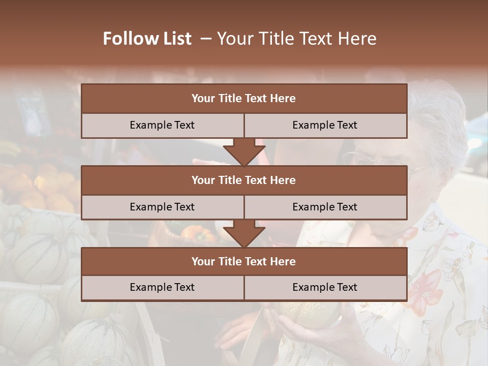 Security Woman Person PowerPoint Template