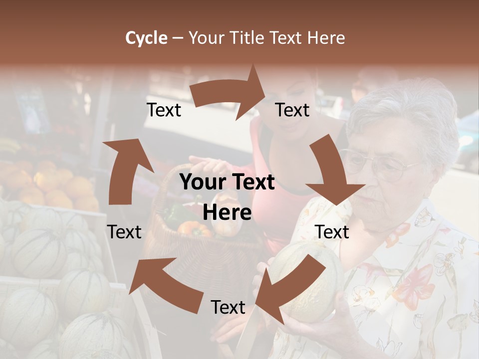 Security Woman Person PowerPoint Template