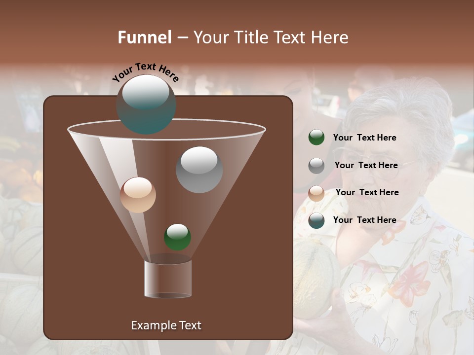 Security Woman Person PowerPoint Template