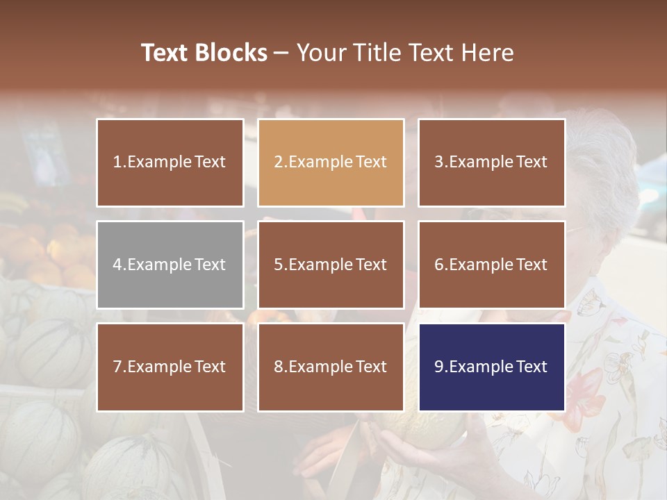 Security Woman Person PowerPoint Template