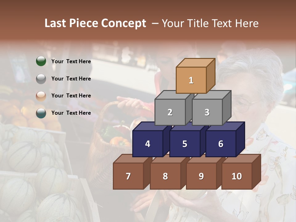 Security Woman Person PowerPoint Template