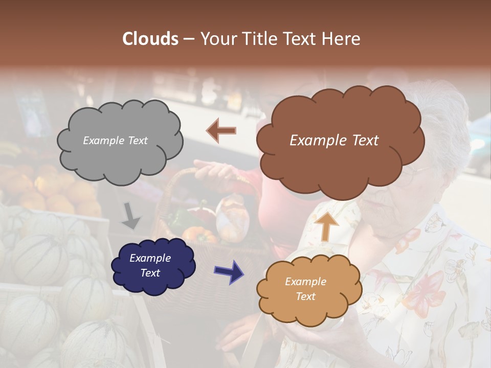 Security Woman Person PowerPoint Template