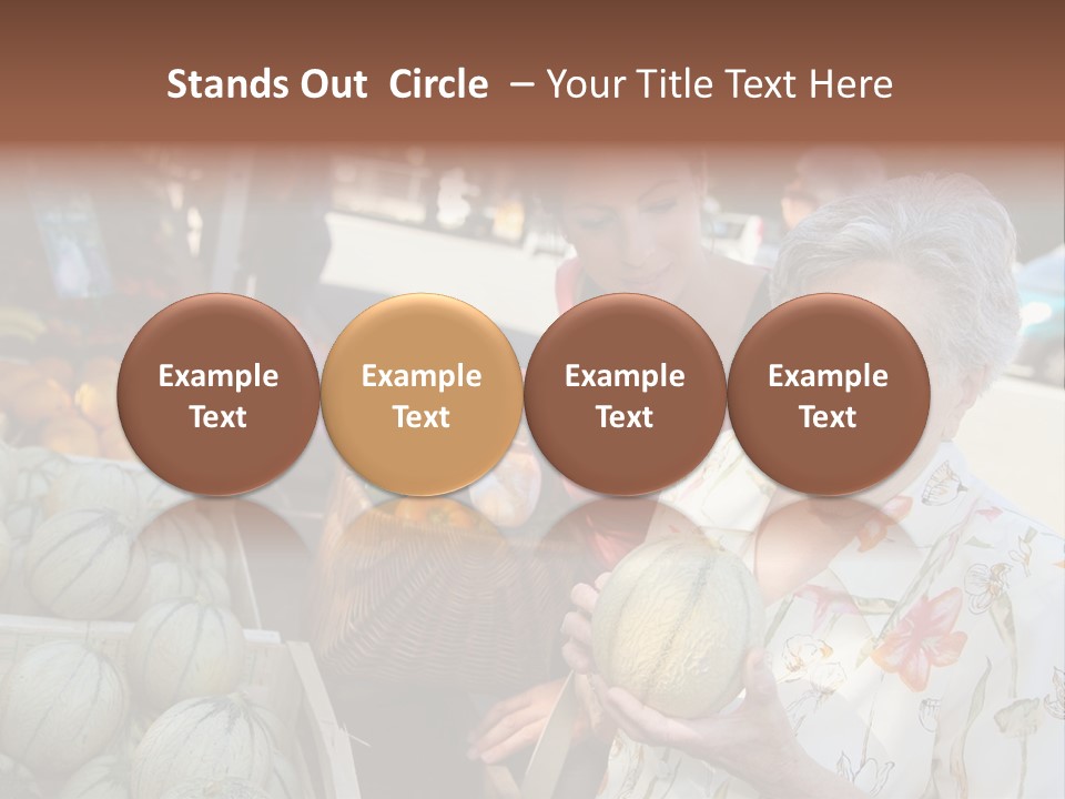 Security Woman Person PowerPoint Template