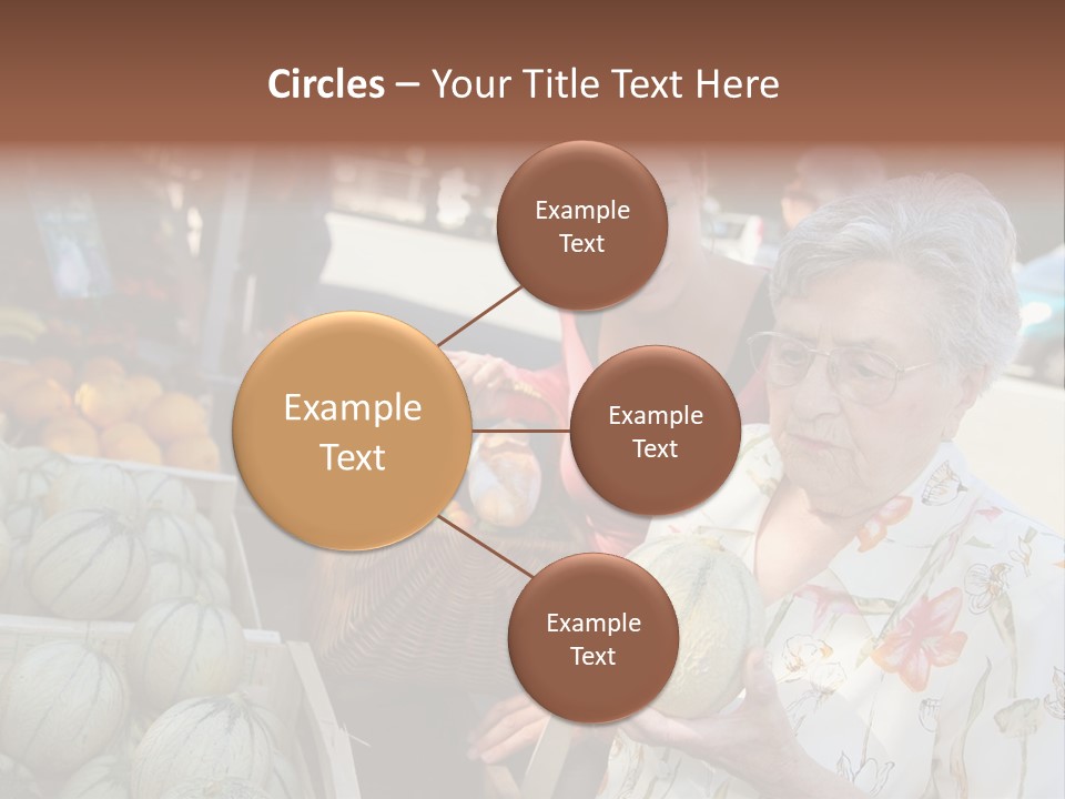 Security Woman Person PowerPoint Template