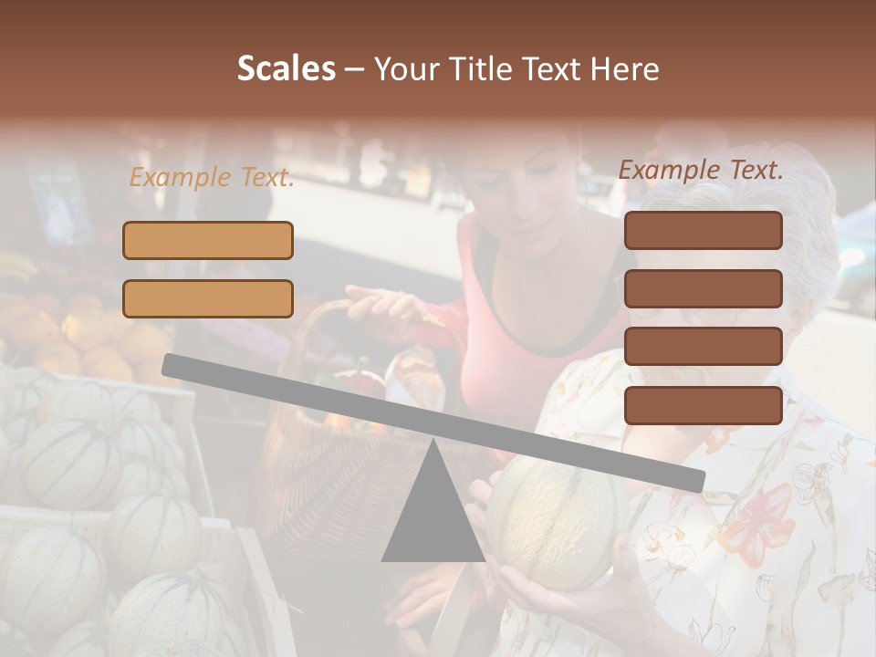 Security Woman Person PowerPoint Template
