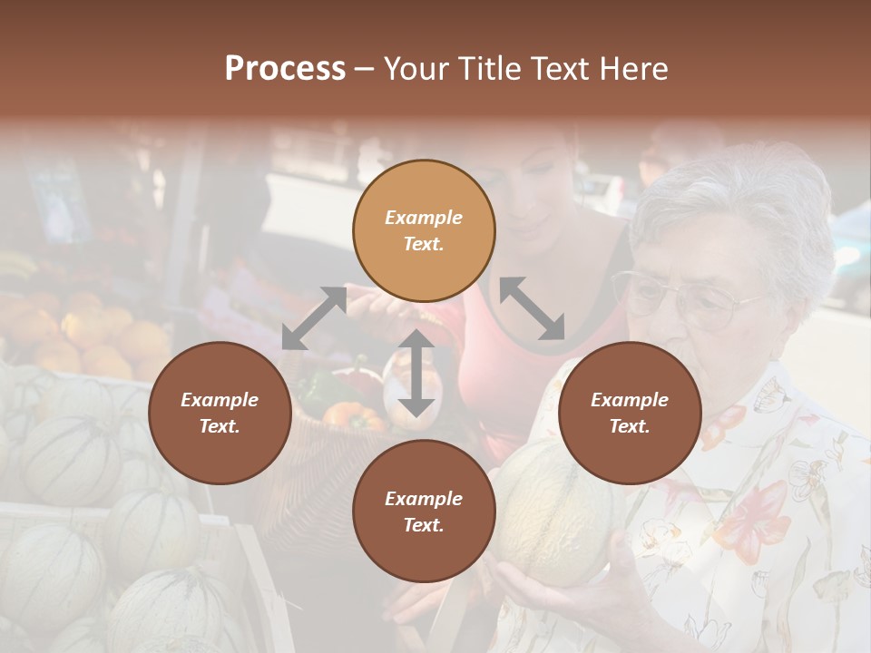 Security Woman Person PowerPoint Template