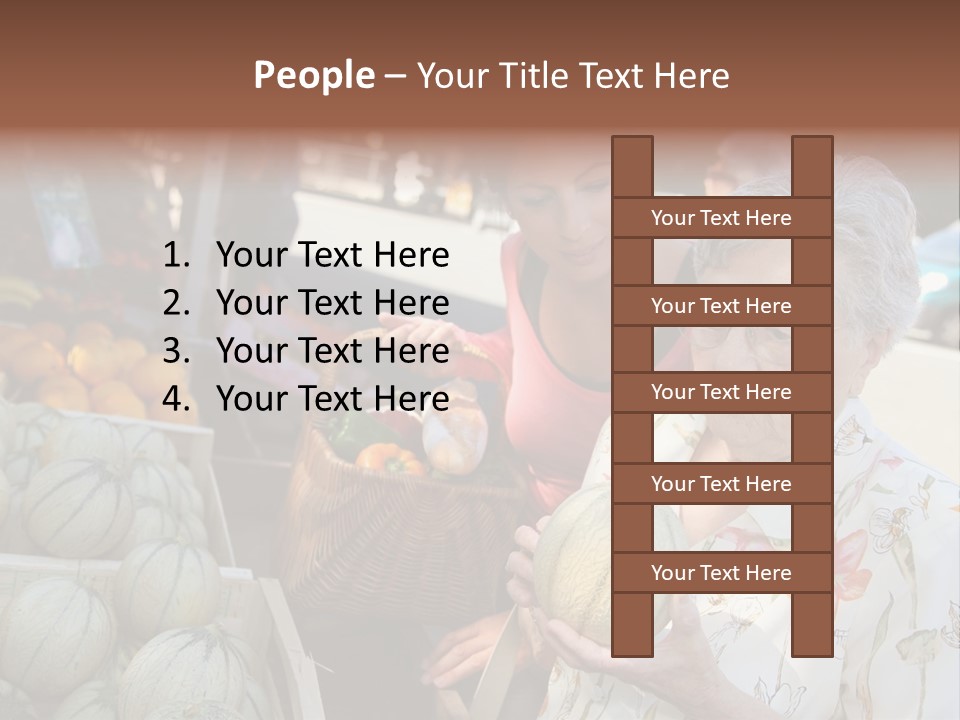 Security Woman Person PowerPoint Template