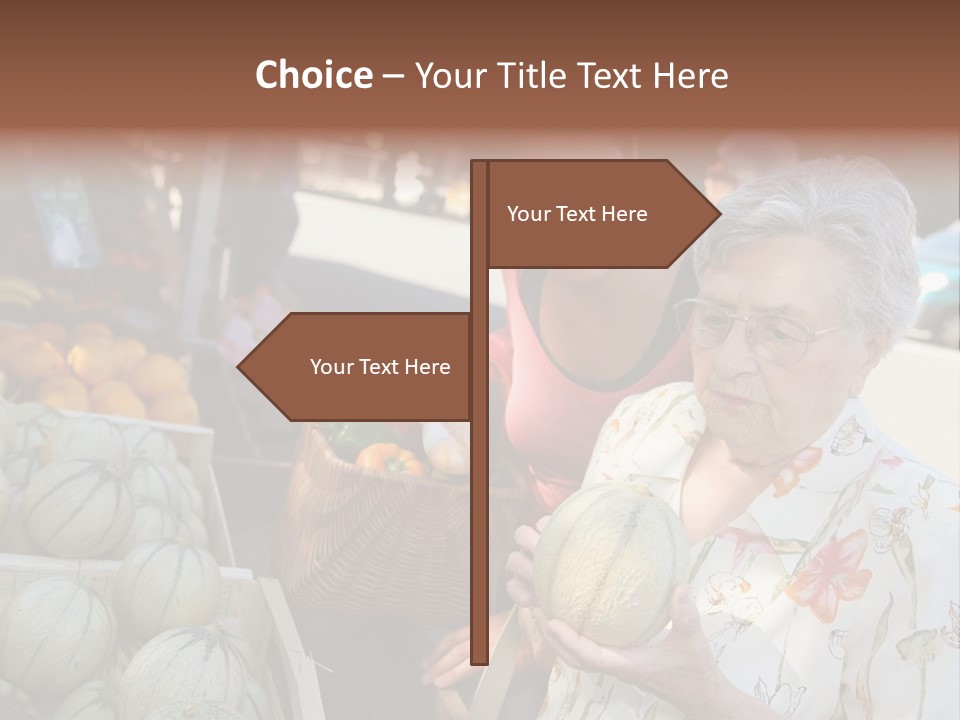 Security Woman Person PowerPoint Template