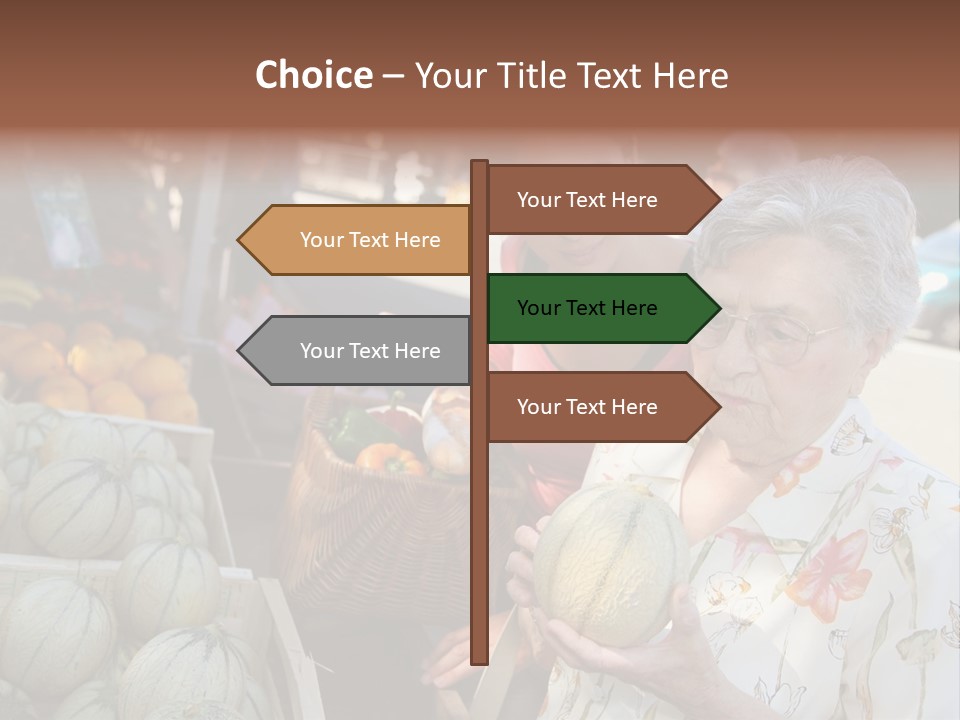 Security Woman Person PowerPoint Template