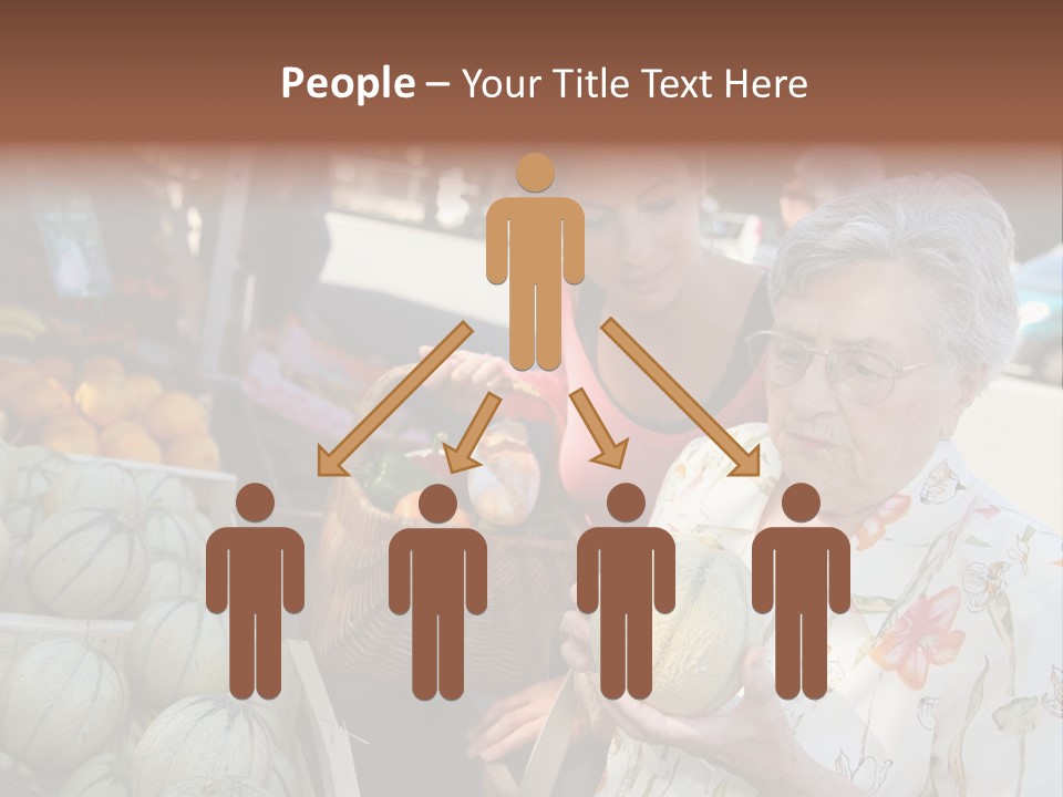 Security Woman Person PowerPoint Template