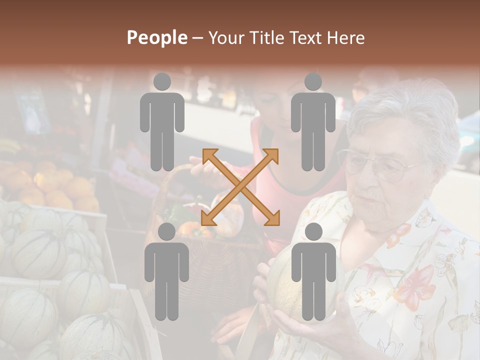 Security Woman Person PowerPoint Template